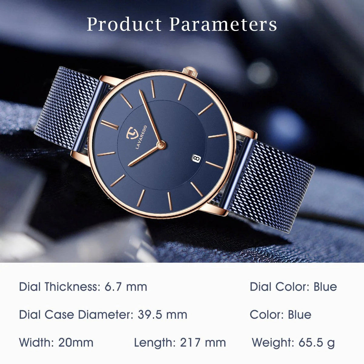 Men Watches Fashion Minimalist Quartz Watch for Men Analog Waterproof Watches with Stainless Steel Mesh Band Gift for Man