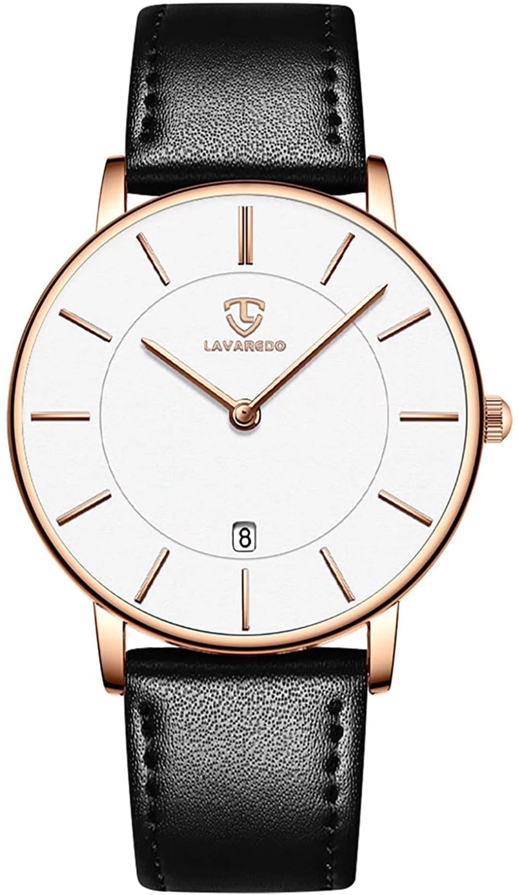 Mens Watches Fashion Quartz Men'S Watches Ultra Thin Minimalist Wristwatches with Leather Strap Gift for Man Father'S Day Gifts